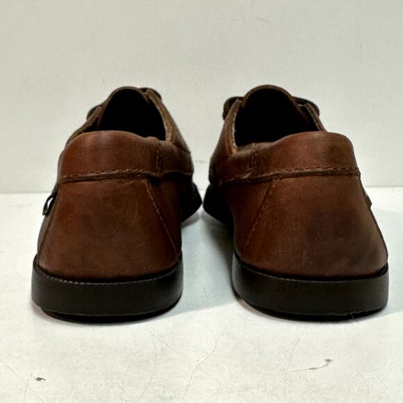 EXCELLENT Eastland Men's Falmouth Camp Moc Handsewn VTG Made in Maine, USA 13 - Picture 5 of 10